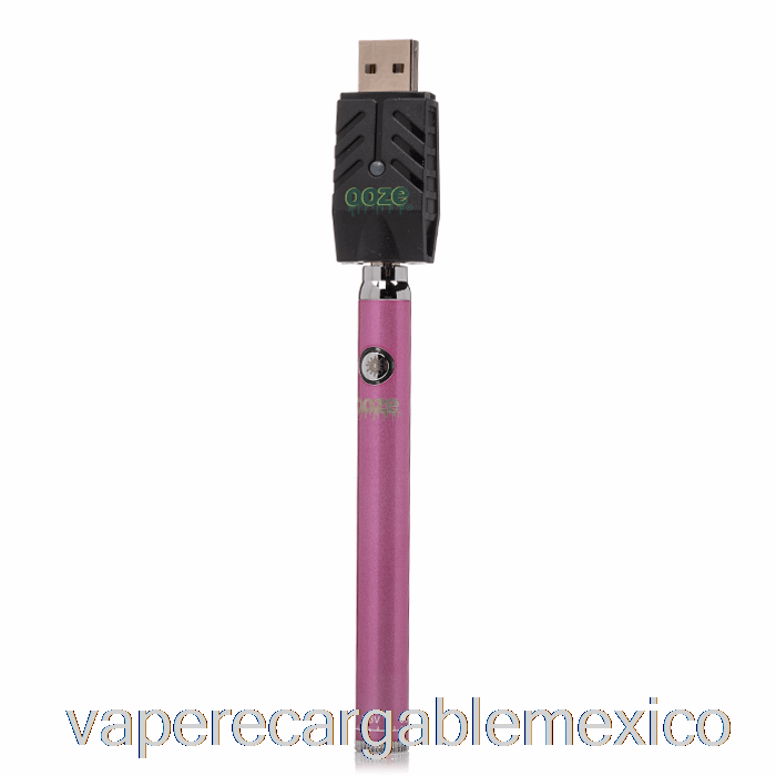 Vape Recargable Rezuma 320mah Giro Pluma Delgada Batería Hielo Rosa